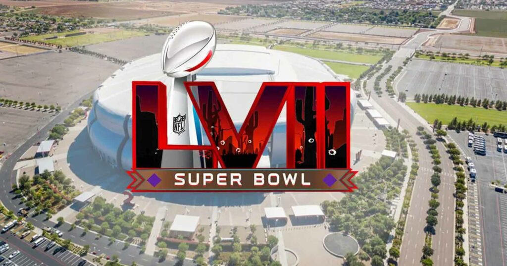 „Super Bowl“ LVII 2023 amerikietiško futbolo statymai lažybos 7bet