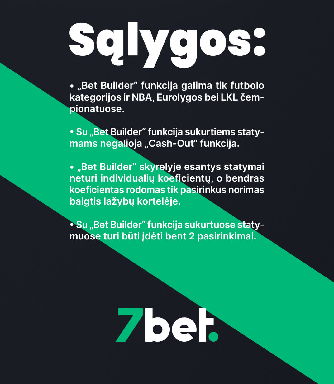 bet builder taisykles ir salygos 7bet lažybos