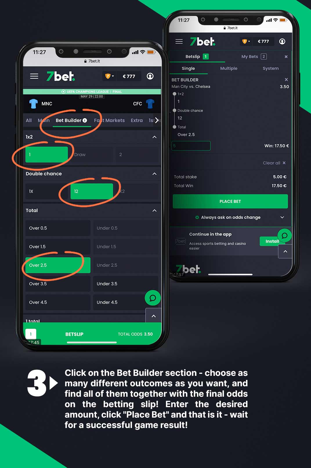 bet builder 7bet function sports betting